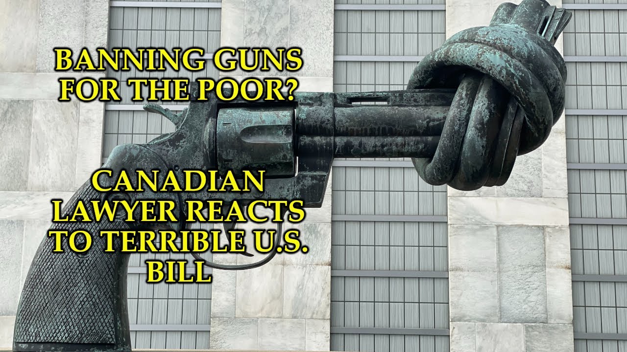 U.S. Gun Control Bill Would Effectively Ban The Poor From Gun Ownership, But Be Ideal For Criminals