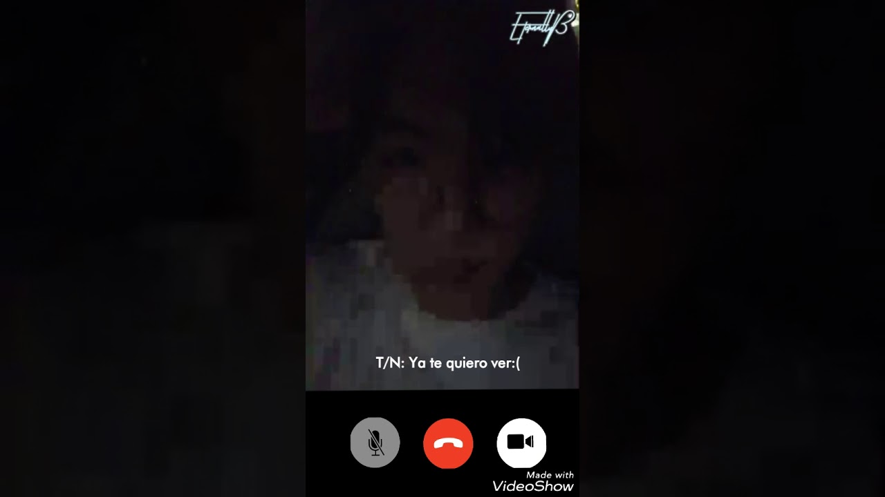 Imagina a Baekhyun como tu novio (Video llamada)