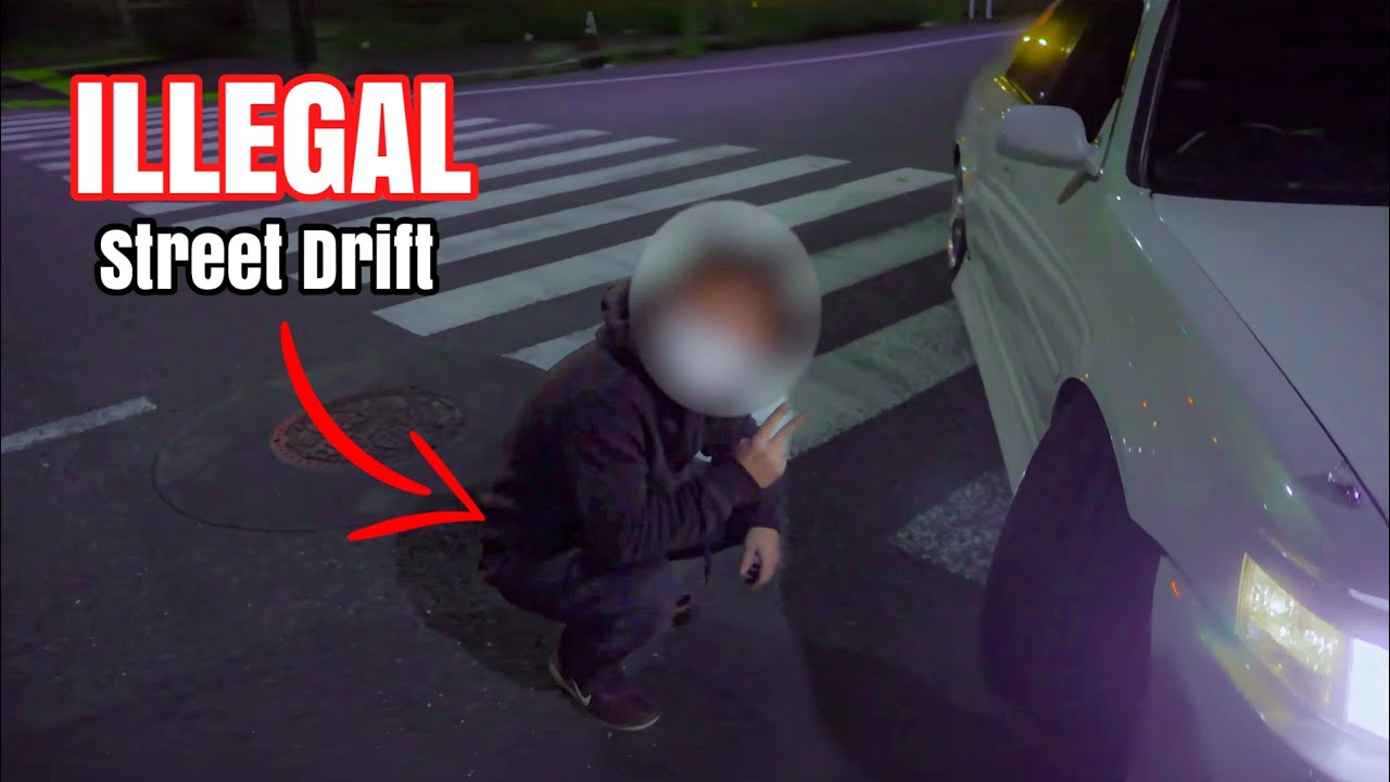 LE DRIFT DE RUE ILLEGAL A TOKYO ! C'ETAIT CHAUD !!