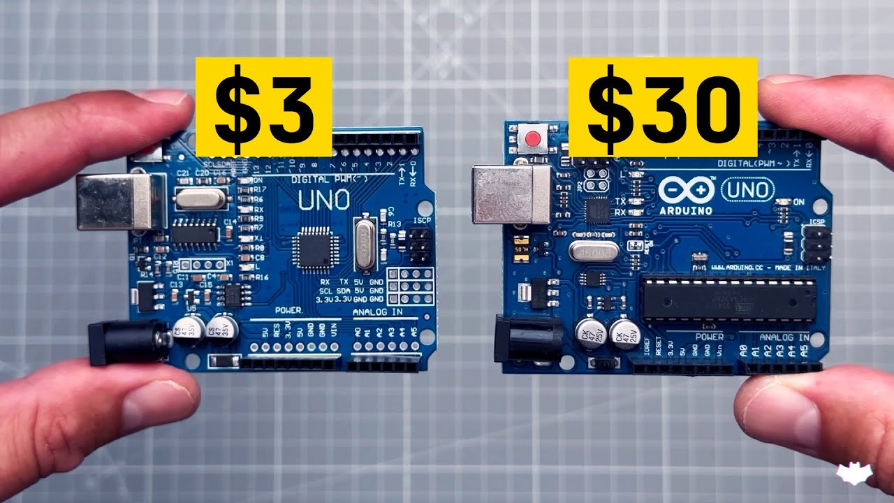 Arduino UNO — дешево против дорого