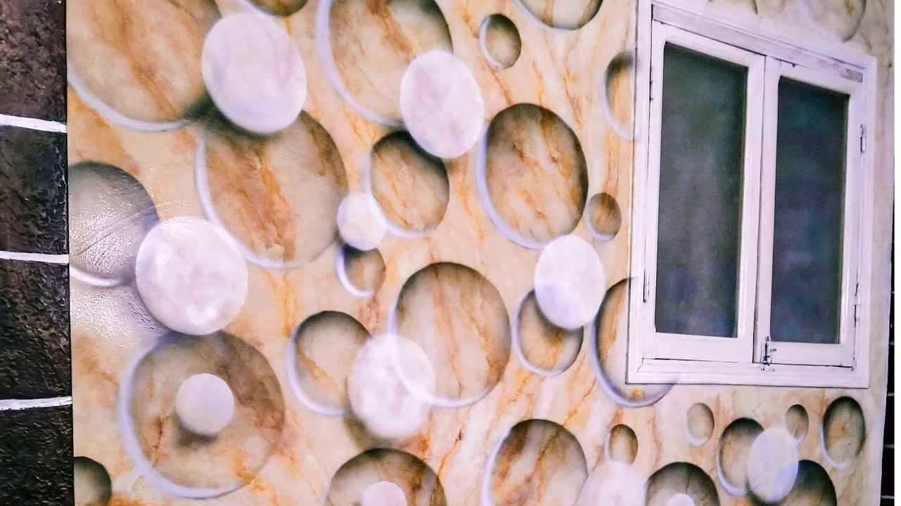 ديكورالكرات الرخاميه  بصبغة الاخشاب 3d marbling balls decor