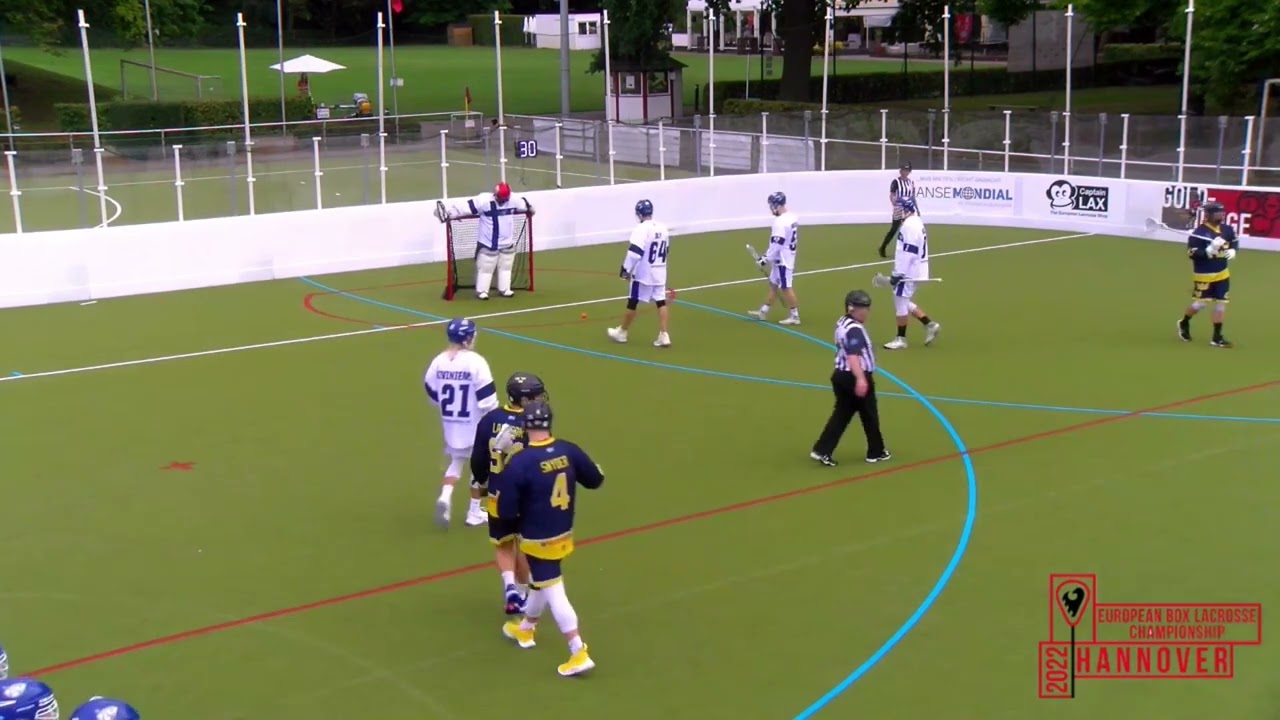 European Box Lacrosse Championship: Group A - Finland vs Sweden