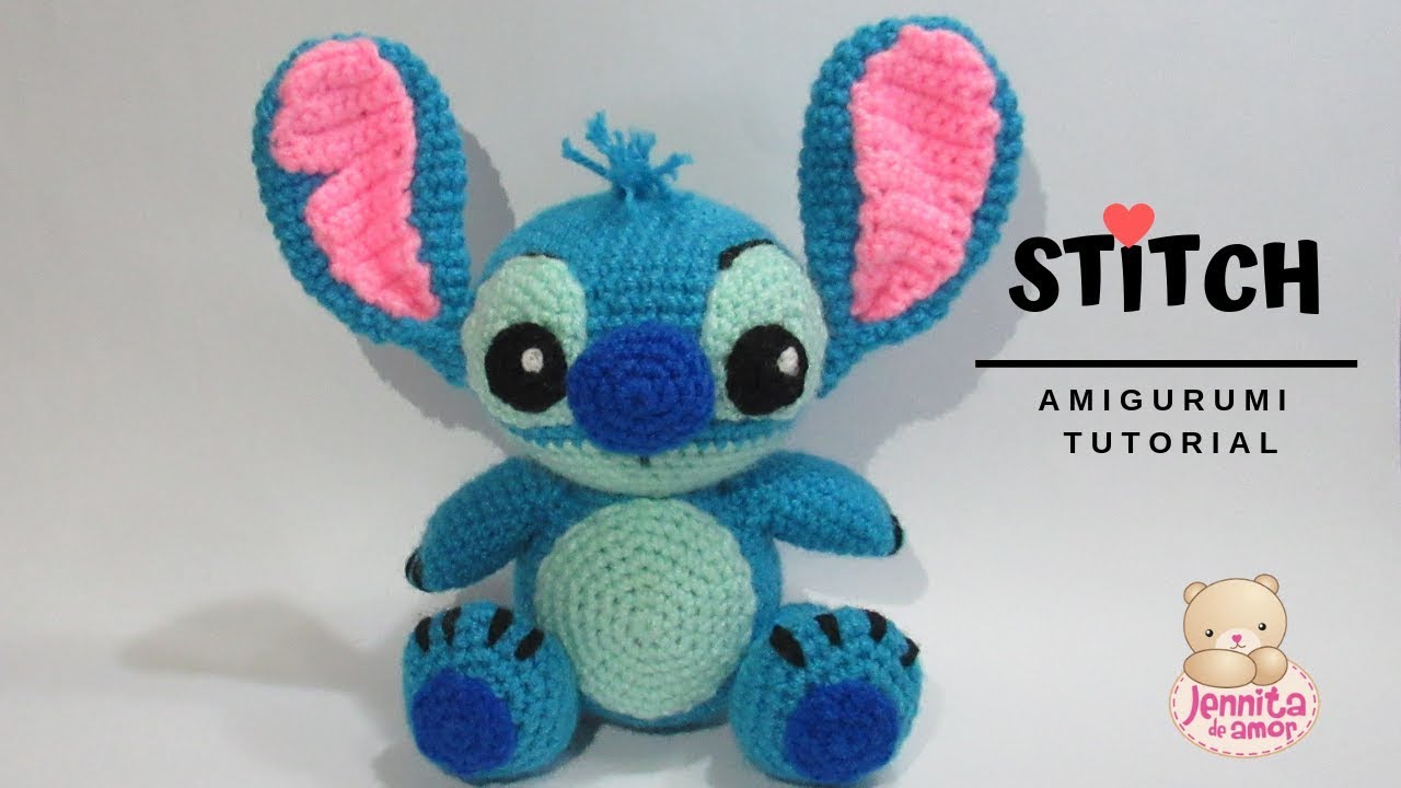 STITCH  Amigurumi Tutorial Nivel Intermedio (Patrón en Descripción)