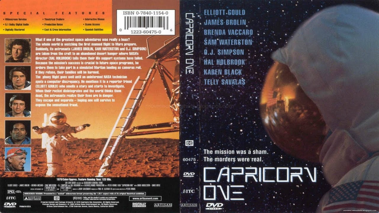 Capricórnio Um - 1977 (DUBLADO) Elliott Gould, James Brolin, Brenda Vaccaro | FILME COMPLETO