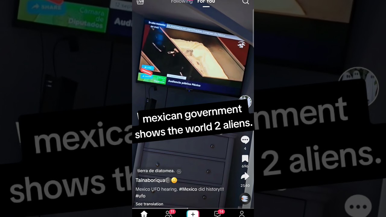 Mexican UFO Congressional hearing LIVE 