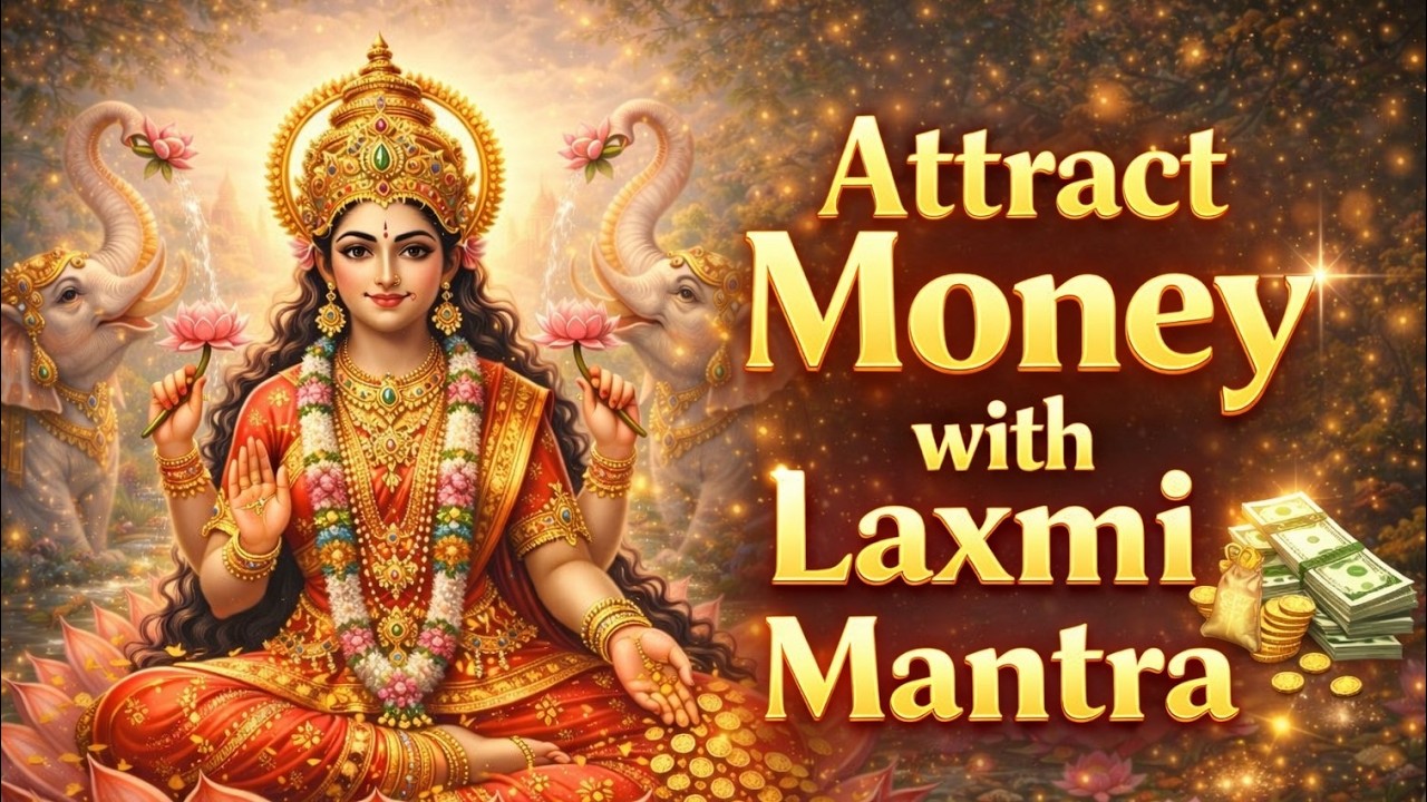 Lakshmi Beej Mantra 💰 Attract Instant Wealth & Abundance#LakshmiMantra #Mahalaxmi #BeejMantra