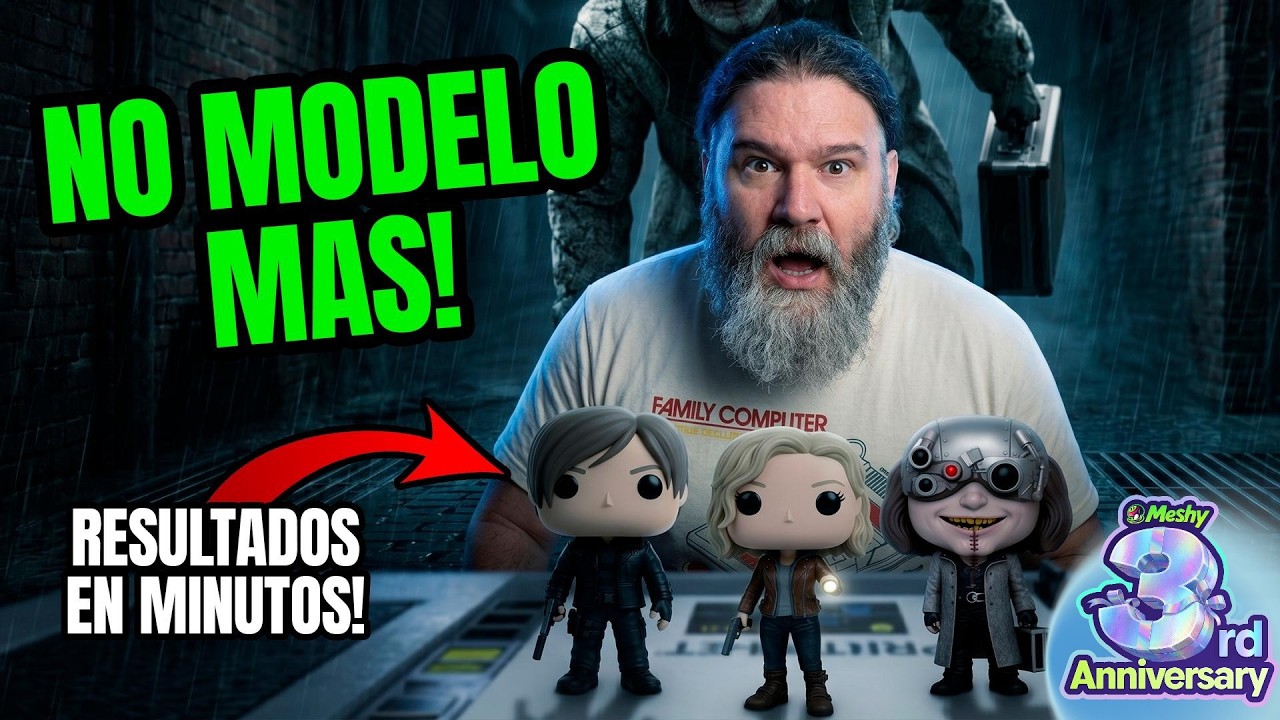 De Imagen 2D a Figura 3D en Minutos 🤯 | Impresi&oacute;n 3D con IA