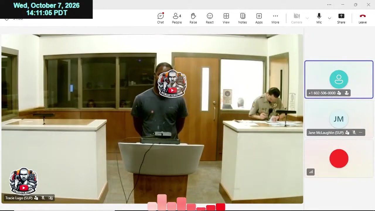 Initial appearance Maricopa County Superior Court ARIZONA 10/7/2026 PM Stream