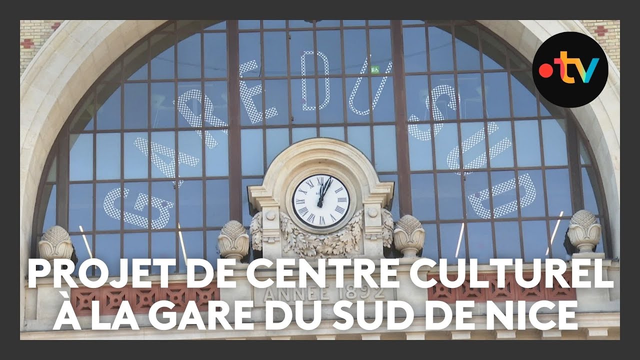 Le maire de Nice a présenté son projet de centre culturel à la gare du Sud, on vous explique tout