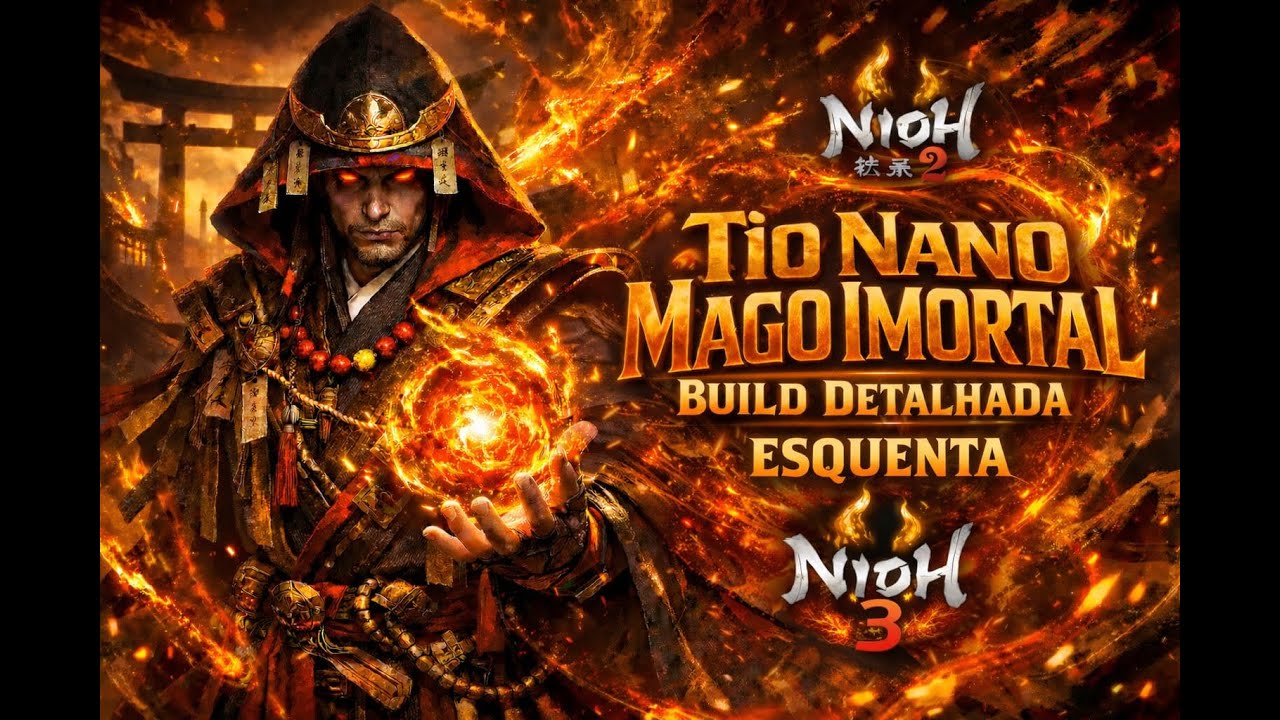 NIOH 2 MAGO IMORTAL DETALHADO esquenta nioh 3