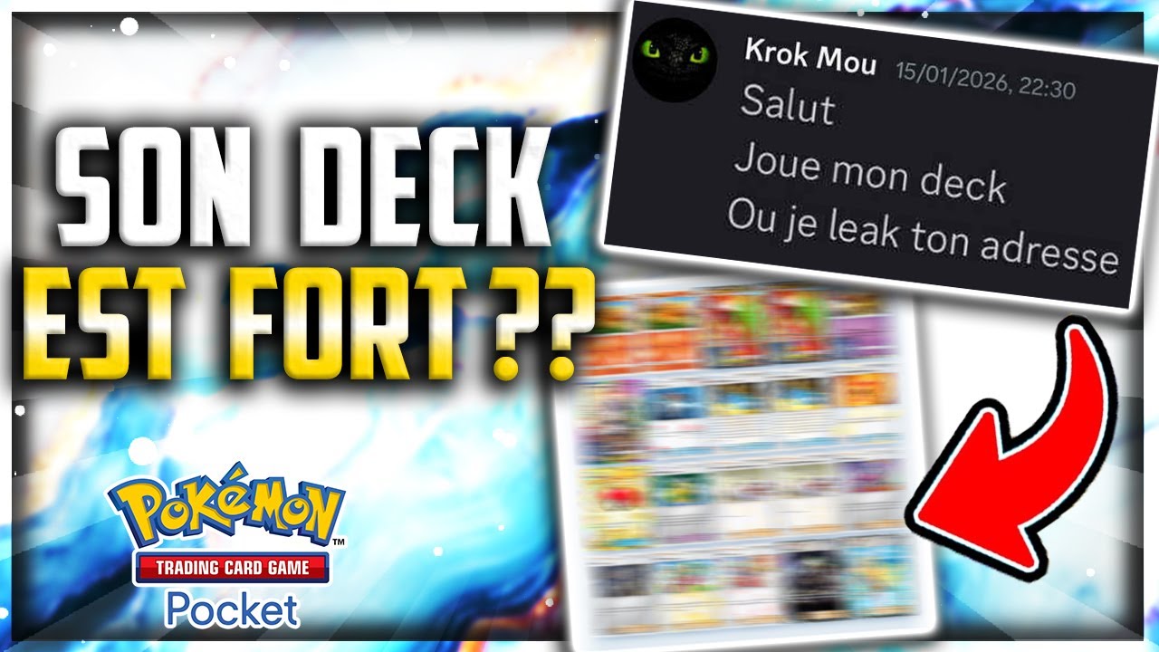 UN ABONNÉ ME DONNE SON DECK PRÉFÉRÉ … IL EST TROP FORT sur Pokémon TCG Pocket