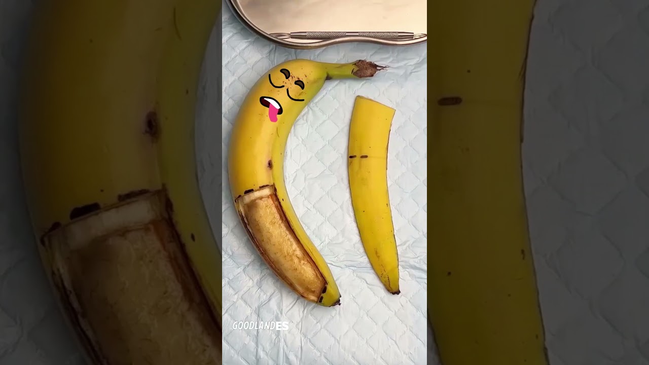 GoodlandES | Cirug&iacute;a de frutas | Reemplazo de piel de pl&aacute;tano