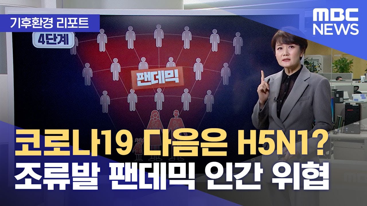 [기후환경 리포트] 코로나19 다음은 H5N1? 조류발 팬데믹 인간 위협 (2023.02.27/뉴스투데이/MBC)