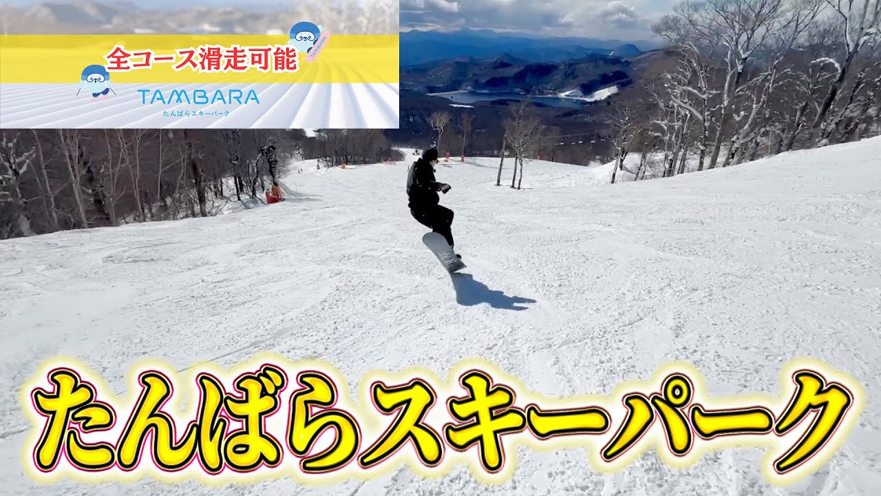 【たんばらスキーパーク】雪質が最高すぎるゲレンデのコース状況がヤバい！