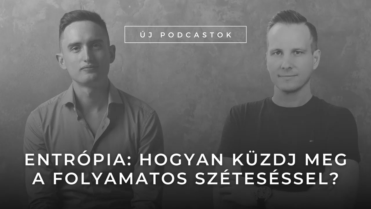Entrópia: Hogyan küzdj meg a folyamatos széteséssel?  - 076 Vállalkozás és Pszichológia Podcast