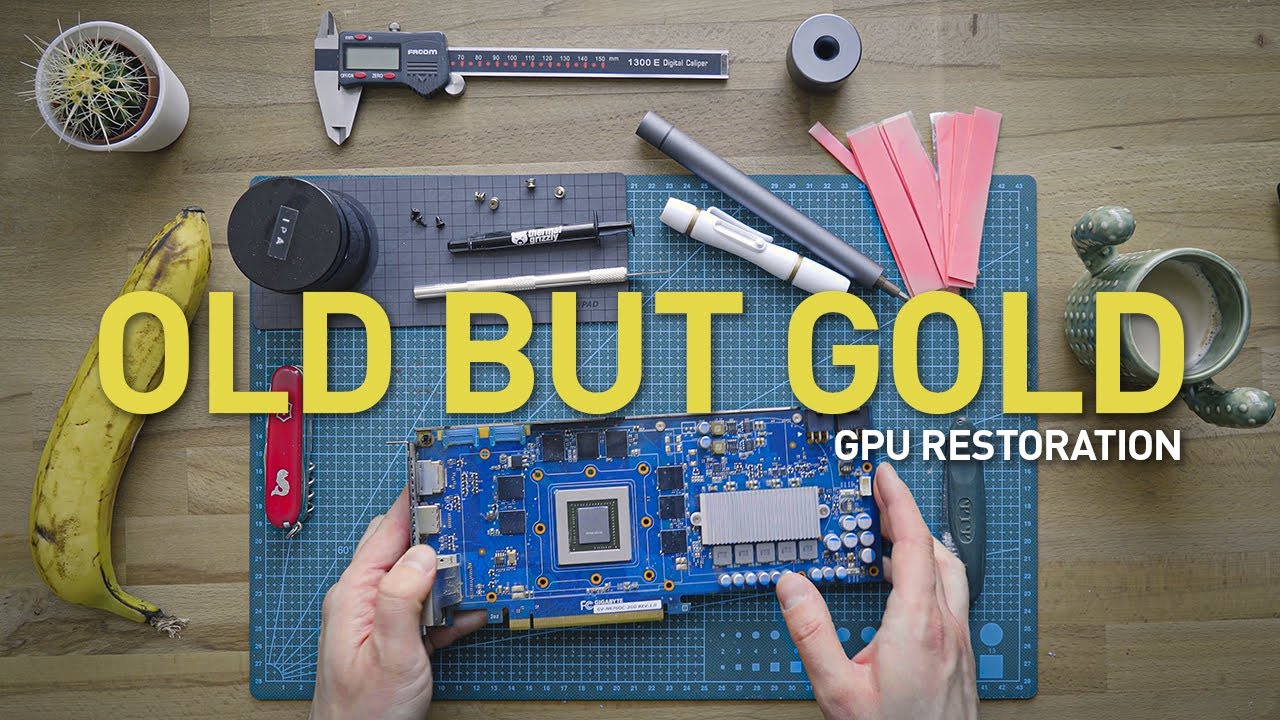 GPU restoration guide - thermal pad replacement & repasting