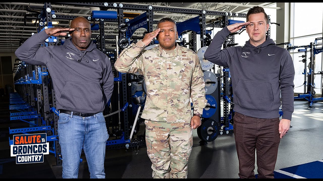 Terrell Davis and James Palmer explore the art of the Mile High Salute | Salute to Broncos Country