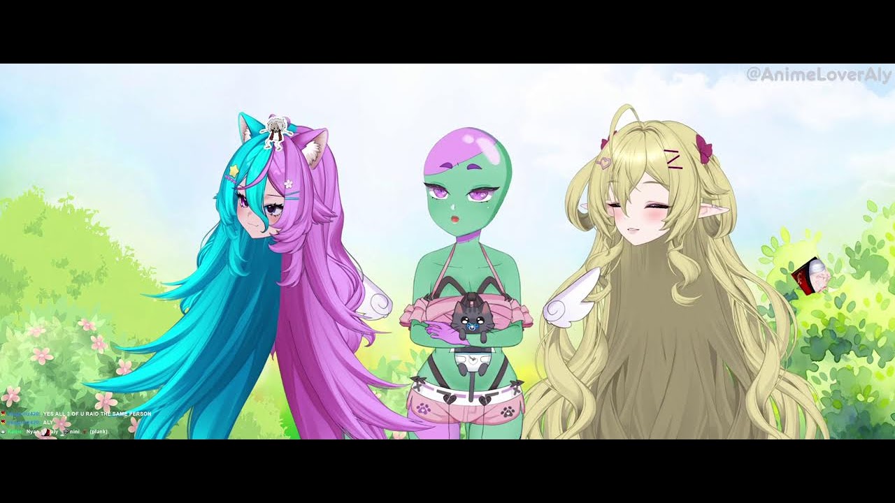 Yapping with the Girlies :3 Please excuse the floating head.