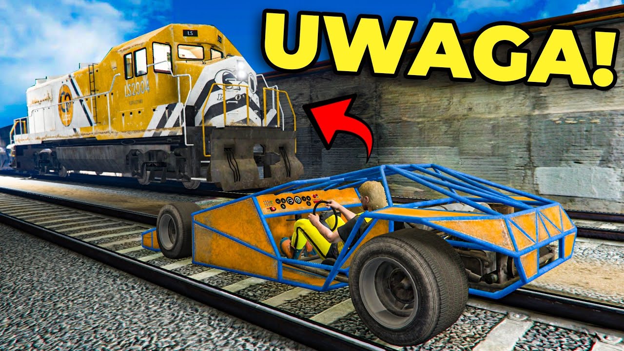 POCIĄG NAS ROZWALIŁ NA TYM FACE TO FACE w GTA 5 Online Hogaty i EKIPA