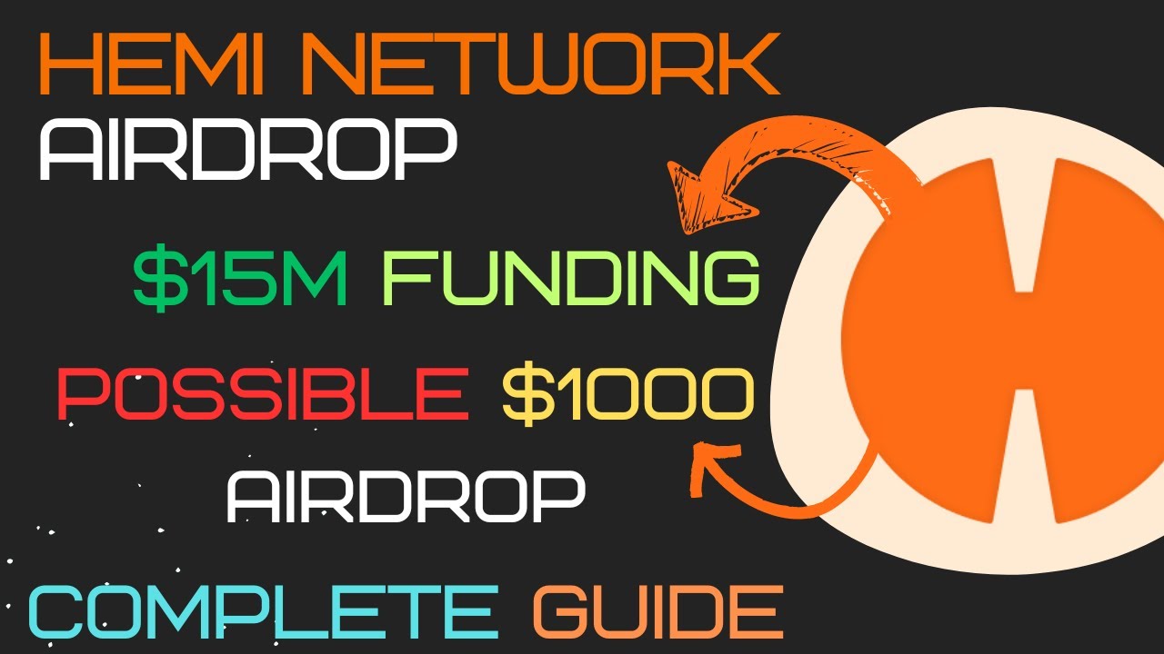 Hemi Network Airdrop 🎁|| $15M Funding 💲|| Next $1000 Airdrop 💵|| Complete Guide Step By Step ✅|