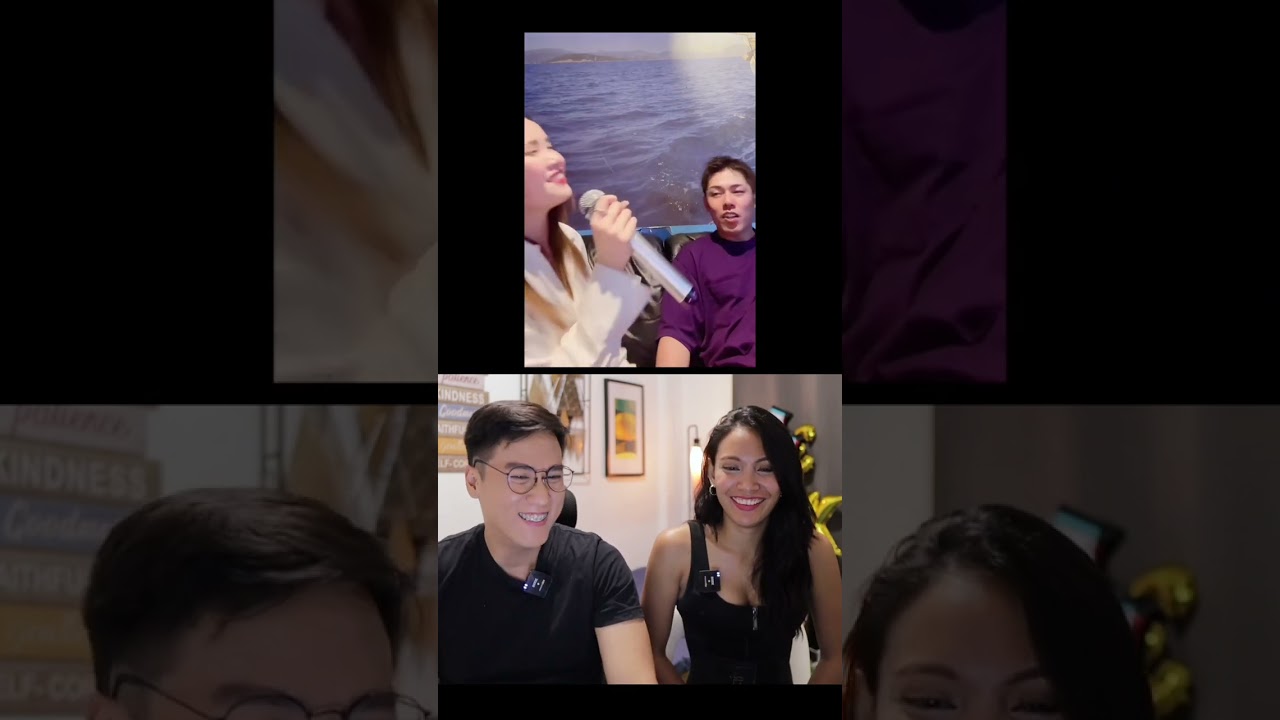 Japanese Guy with Filipina Girl Friend who can sing!