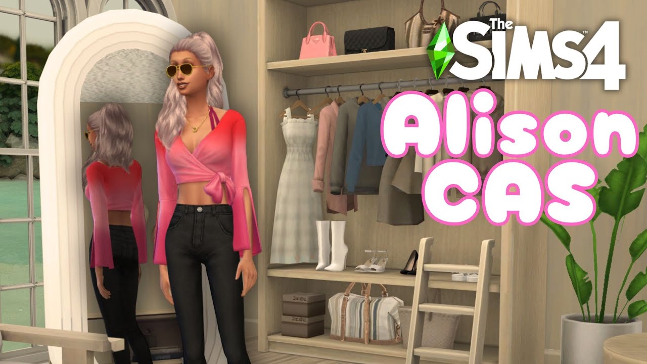 ✨ Sims 4 CAS: Creating Alison! ✨
