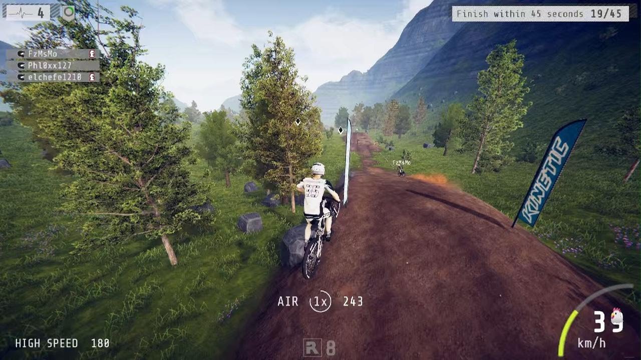 I play Descenders again