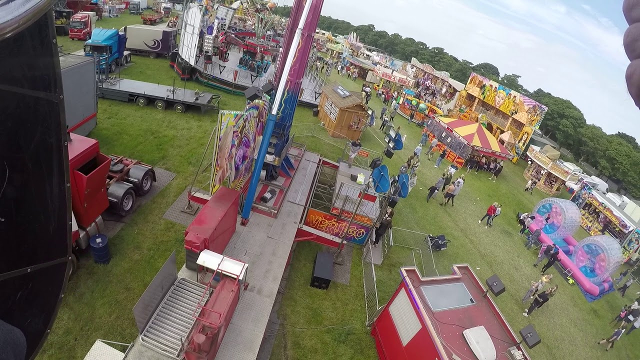 SCOTT HOLLAND VERTIGO BOOSTER (onride) at Newcastle Hoppings 22/6/2019