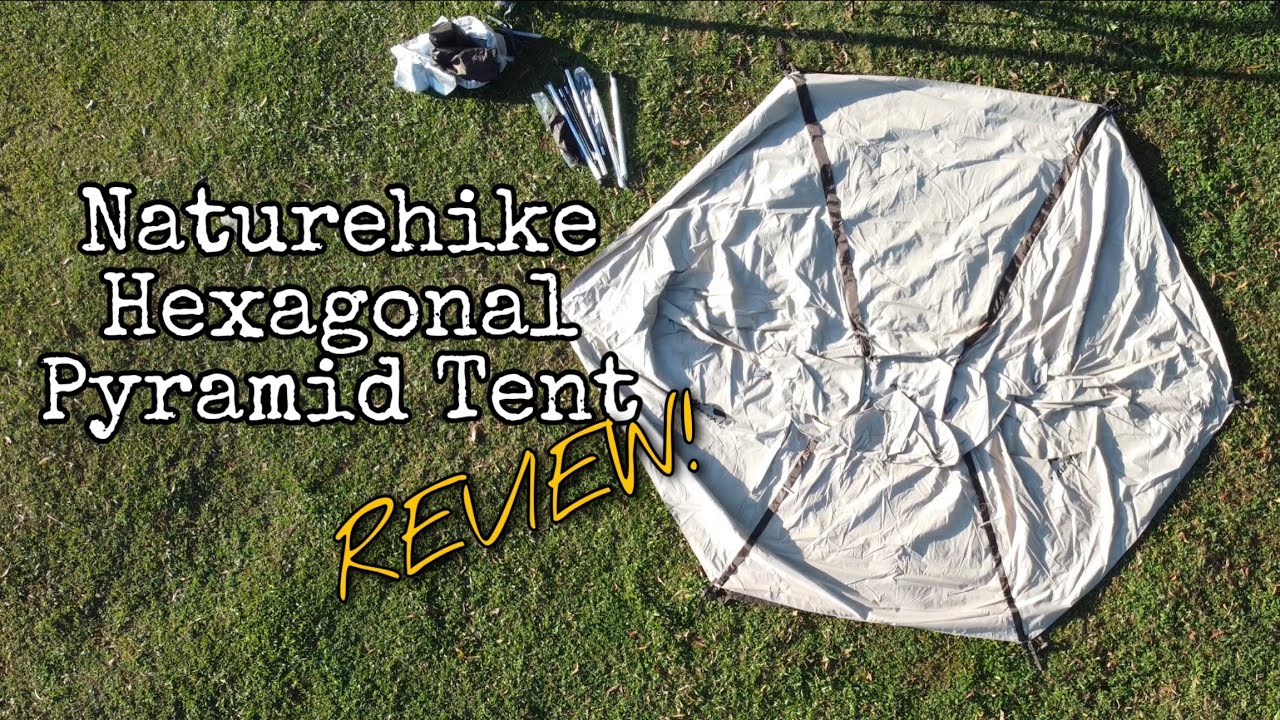Kemah gaya minimalist? #naturehike Ranch hexagonal pyramid #tent setup