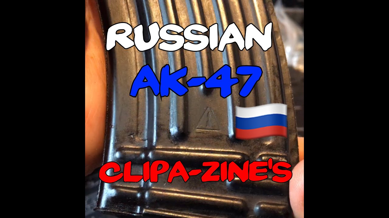 Russian AK-47 30rd Magazines (Izhmash-Tula) Steel Mags 7.62x39mm Рожок автомата Калашникова