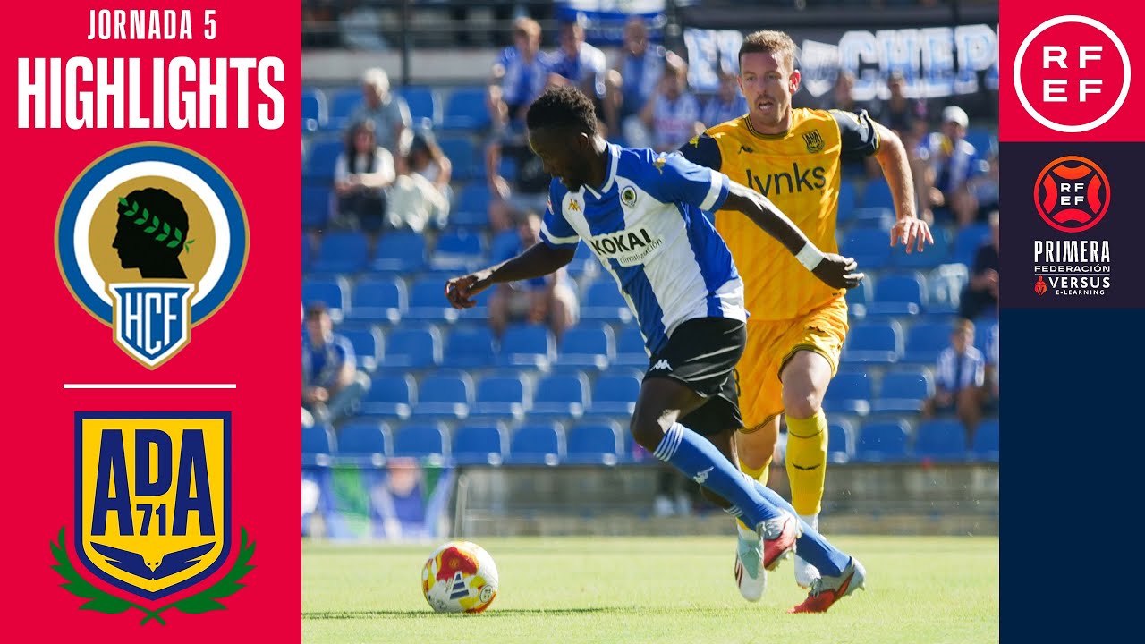 Resumen #PrimeraFederaci&oacute;n | H&eacute;rcules CF 0-0 AD Alcorc&oacute;n | Jornada 5 | Temporada 2025/26