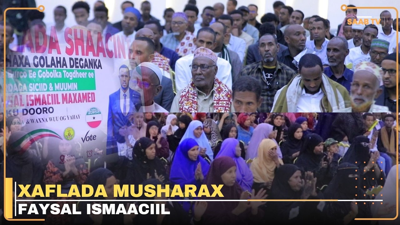 Xaflada shaacinta musharax Faysal Ismaaciil Axmed ayaa lagu qabtay magaalada Burco