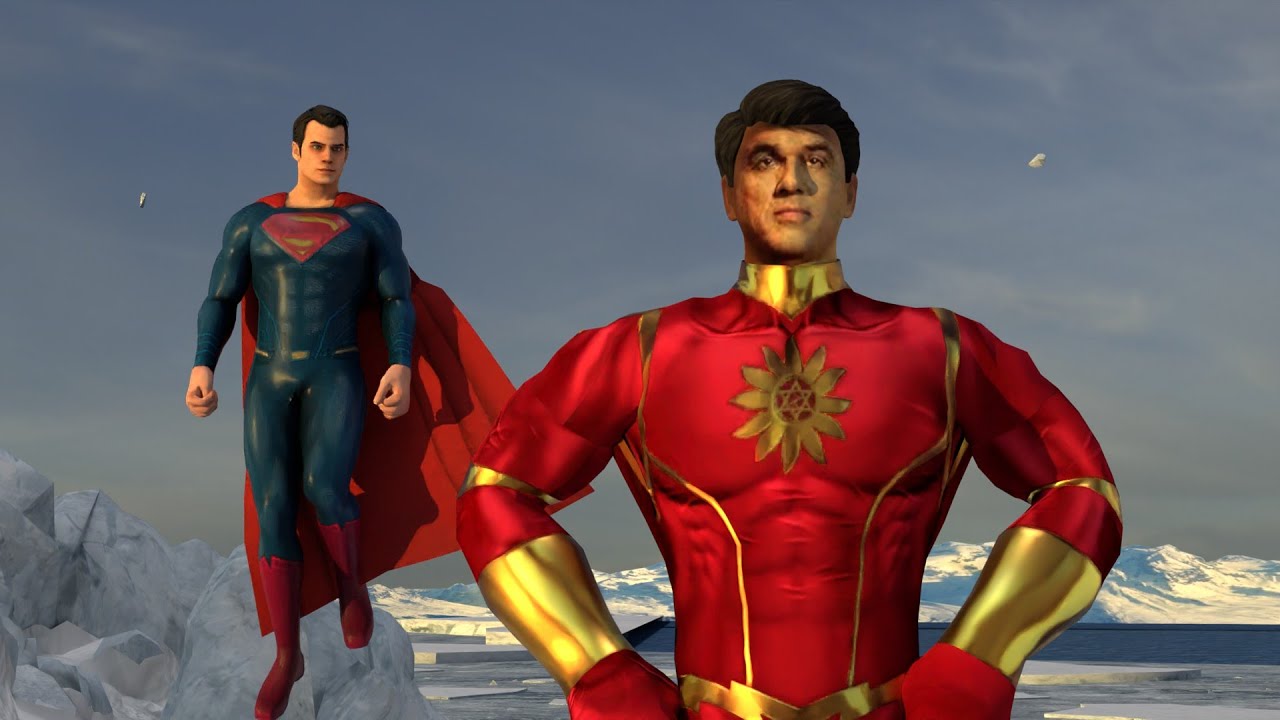 SHAKTIMAN vs. SUPERMAN - ANIMATION ( EPIC BATTLE )