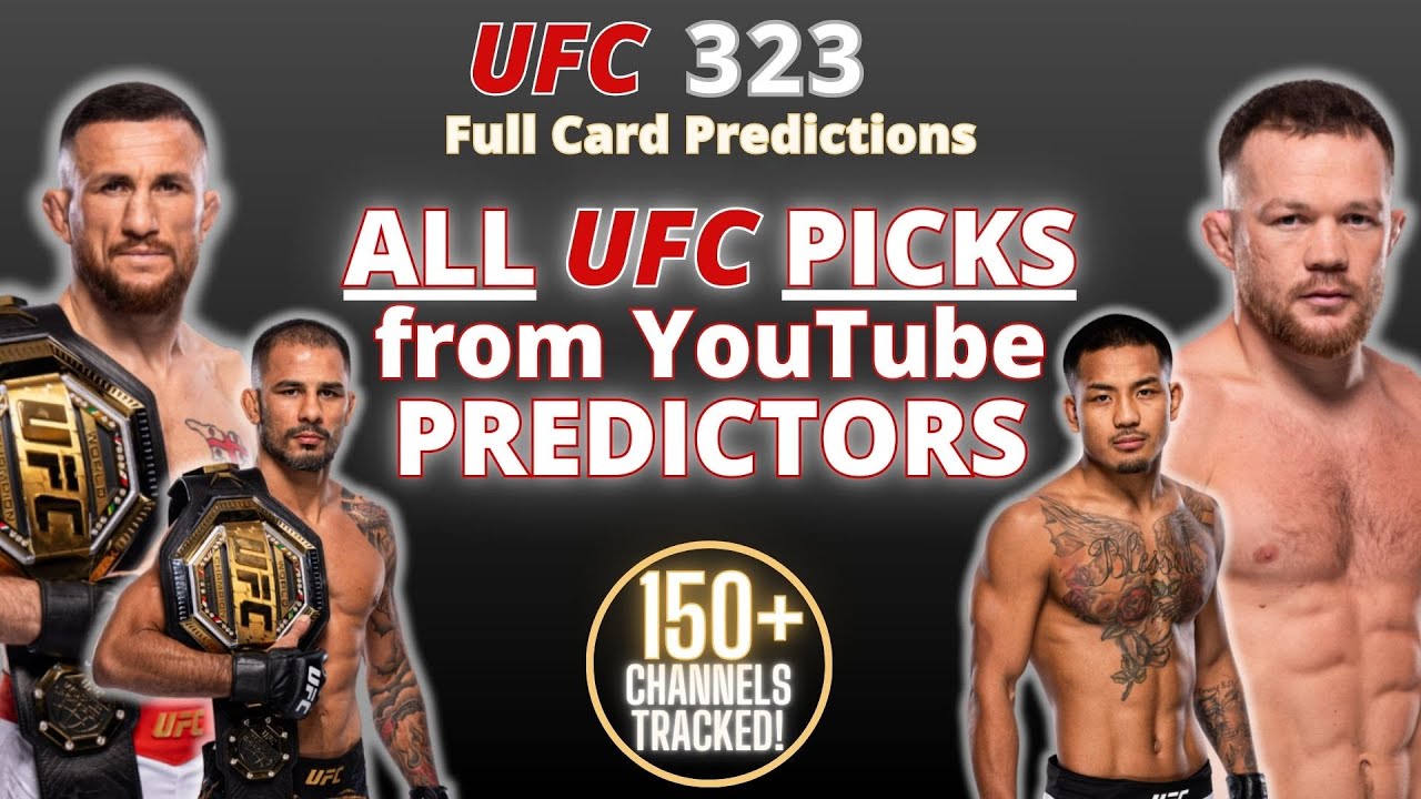 Overview of ALL PREDICTIONS for UFC 323 – Dvalishvili vs Yan 2
