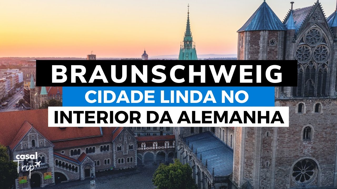 BRAUNSCHWEIG - Conheça essa cidade no interior da ALEMANHA/ Walking Braunschweig