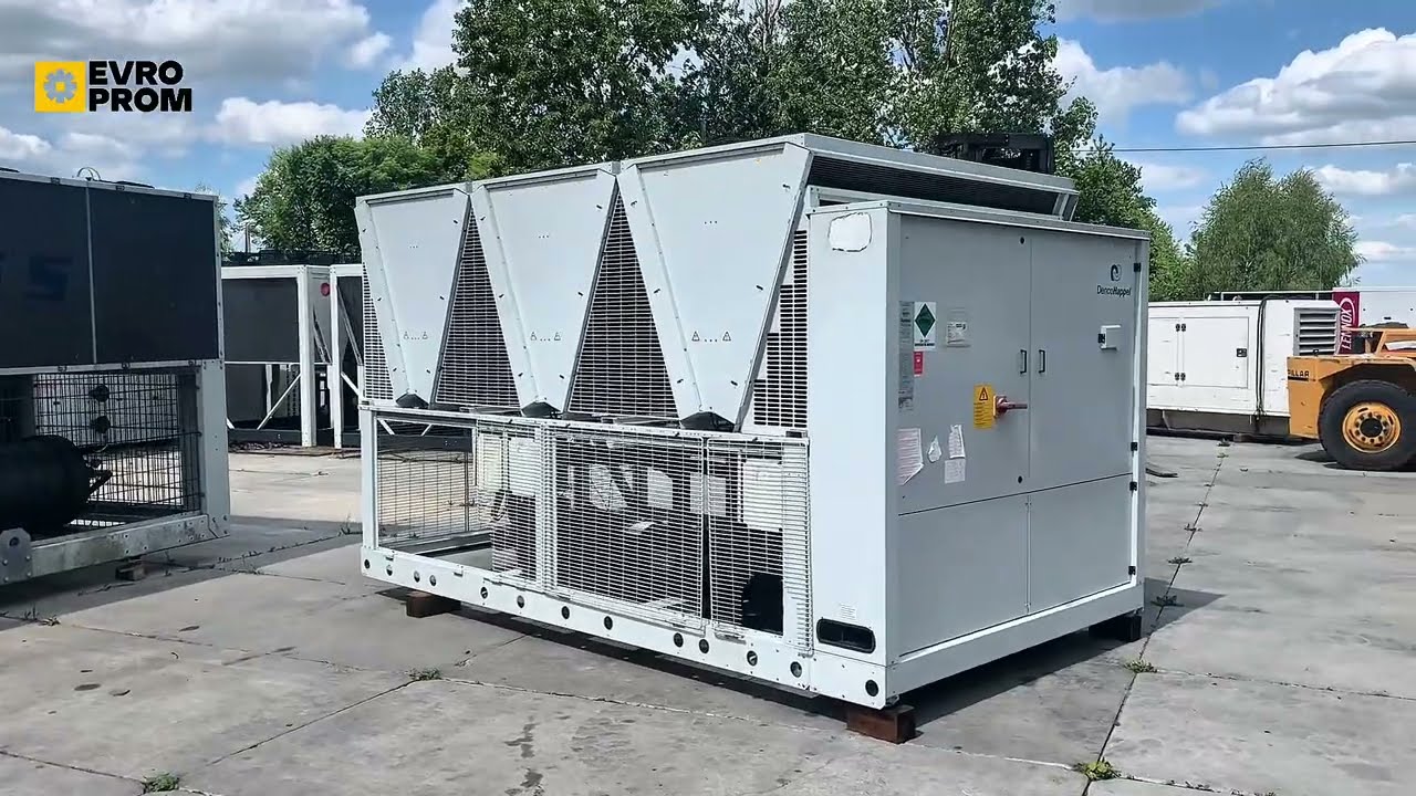 DENCOHAPPEL GLAC 4141 CD2 | 379 kW Aircooled Chiller | R410a | Copeland Scroll Compressors