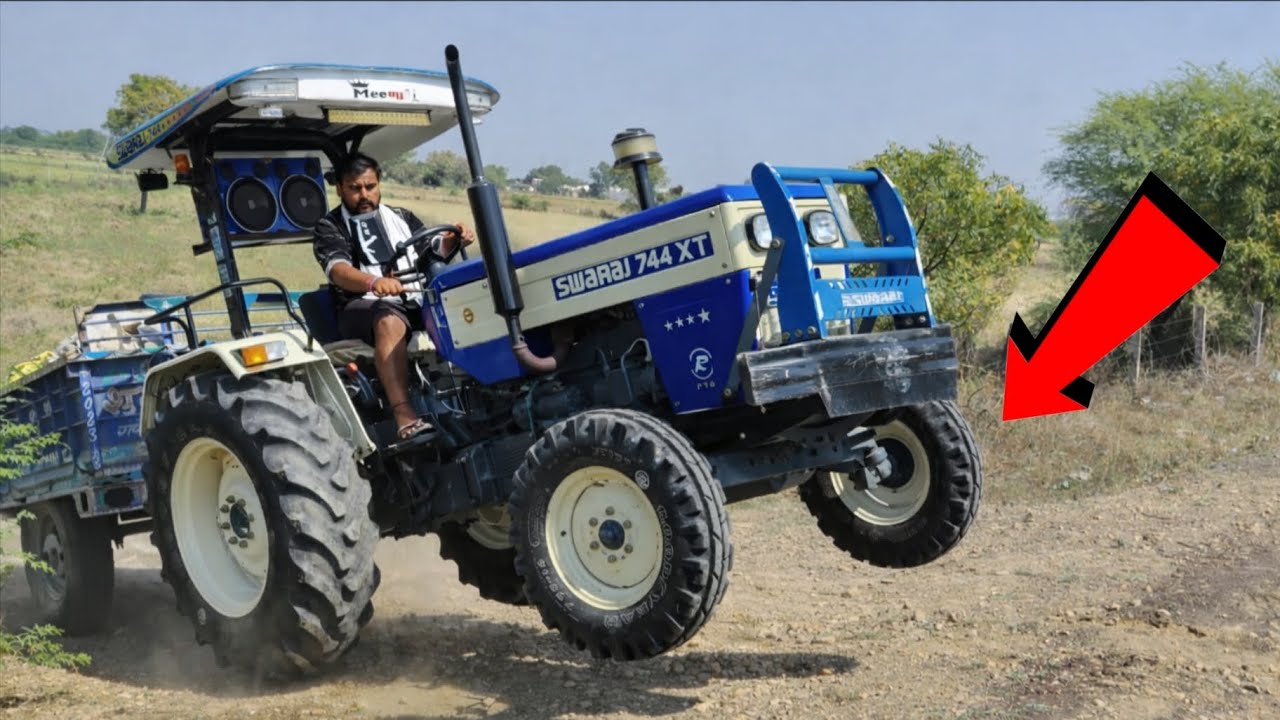 1st Day Of Mustard Harvesting 🍀|| Swaraj Farmtrac Eicher Power Check ✅ 🚜