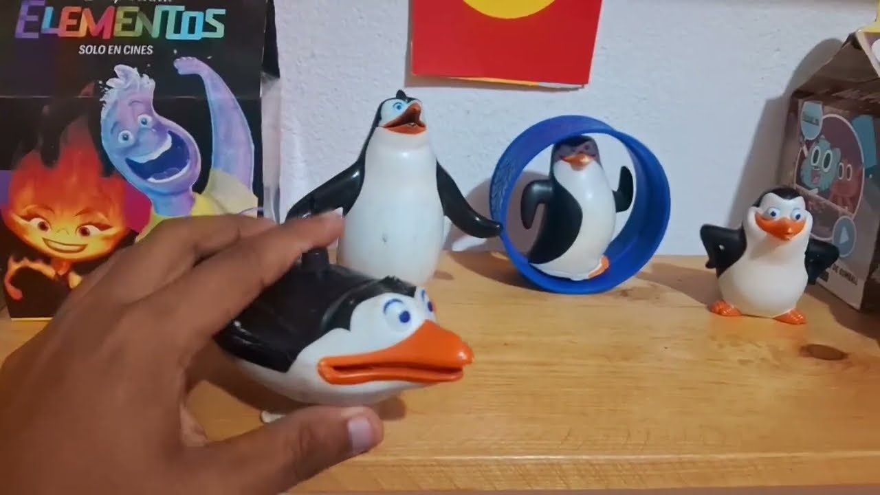 McDonald's - juguetes de  Los pingüinos de Madagascar 2010 colección