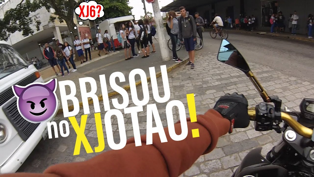 JOTA DA XJ6 - PANICO ESCOLAR #11 NOVINHA PIROU NO XJTAO!