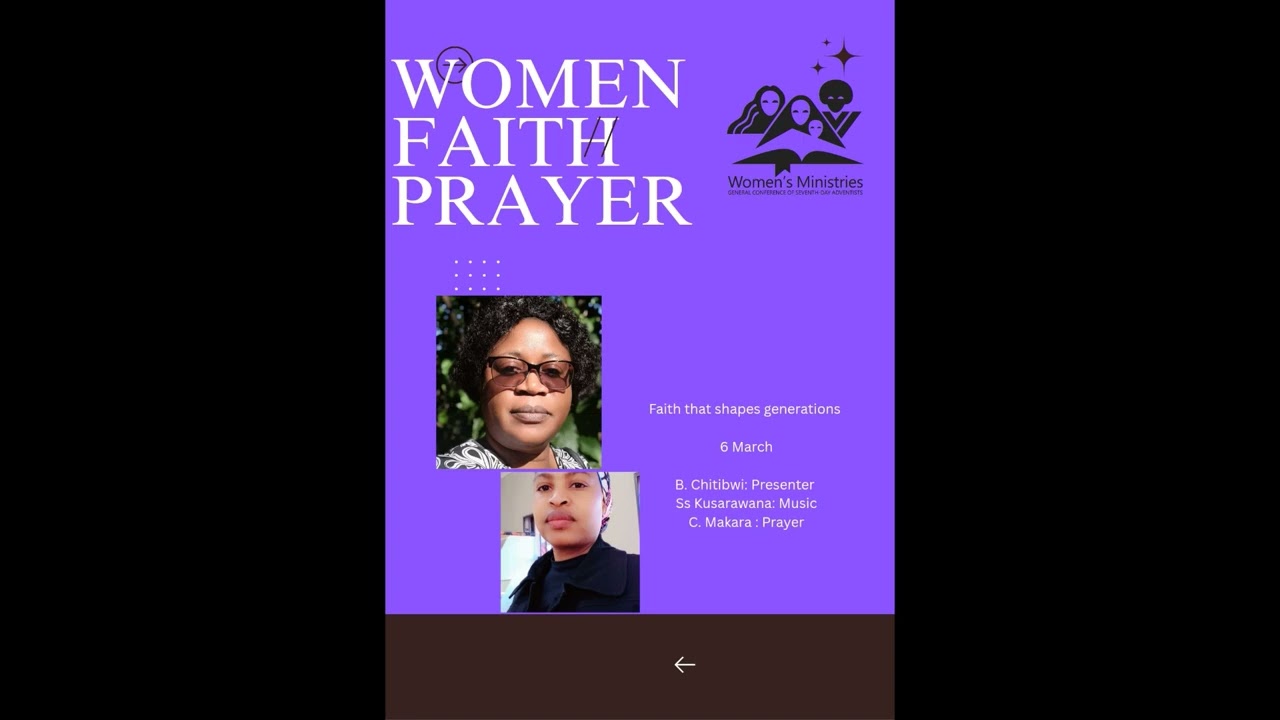 Women Ministries Week of Prayer:Day 6