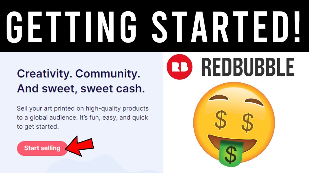 Getting Started on Redbubble What you need to do!