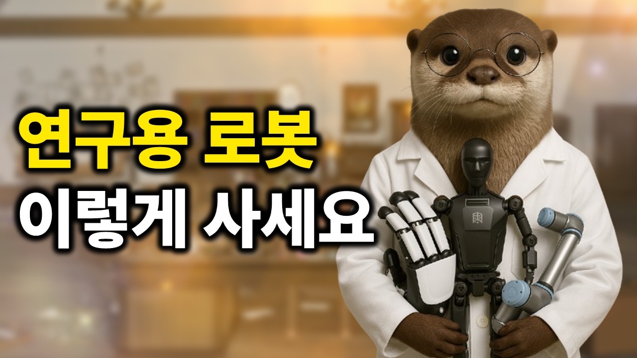 🤖 협동로봇·휴머노이드 최저가에 ROS 지원까지?! 연구용 로봇 도입 원스톱 해결법 (논문 준비생 필독)