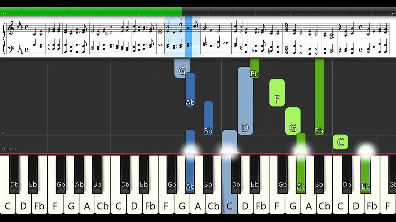 Learn Were You There (When They Crucified My Lord) on Piano
