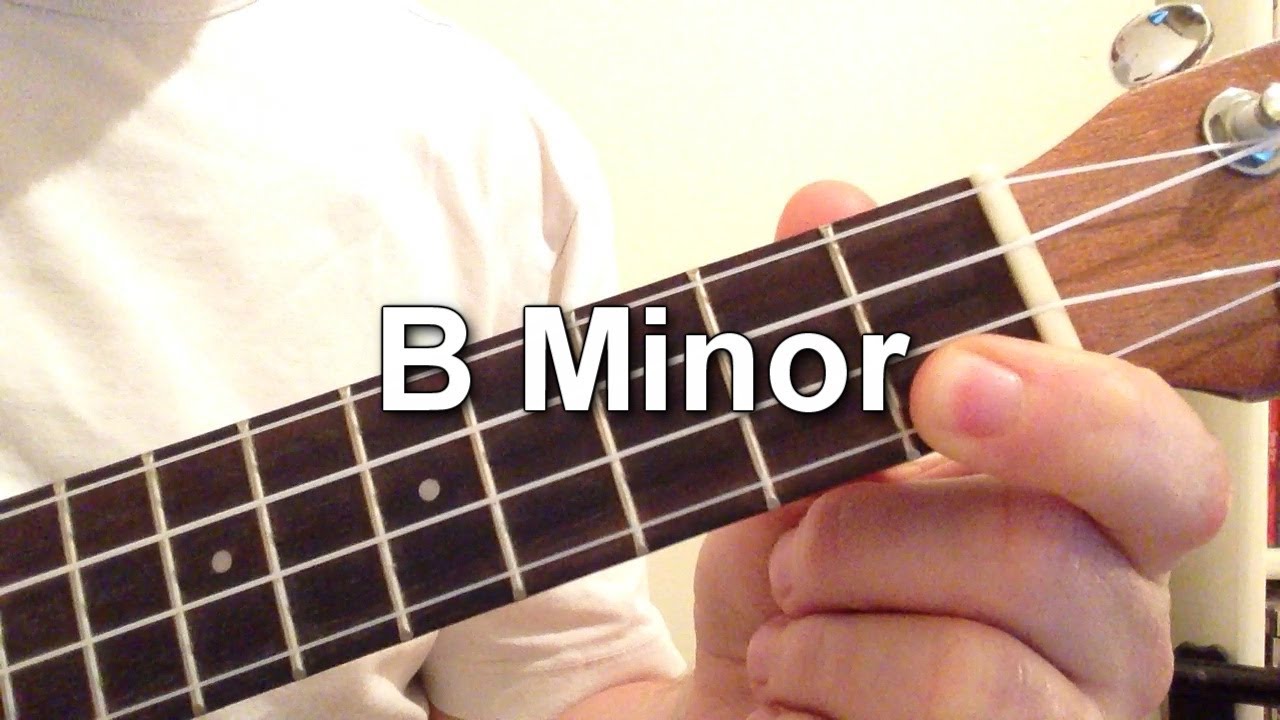 How to play B Minor chord on the ukulele!