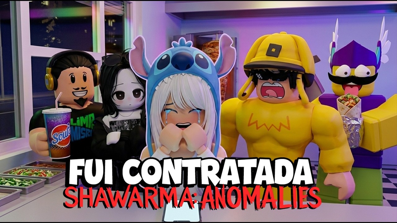 TRABALHANDO E SURTANDO NO SHAWARMA COM OS AMIGOS