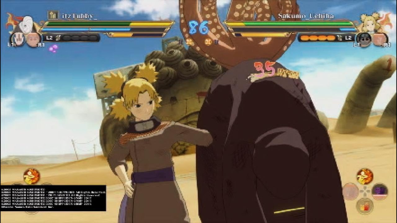 Tubby told me to Throw them HANDZ Naruto Storm connections Custom battles