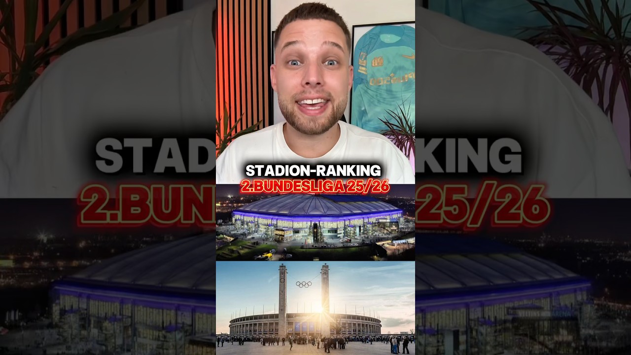 STADION-RANKING 2.Liga 🏟️ #bundesliga #fu&szlig;ball #stadion #ranking #ballercontent #ballerrobyn