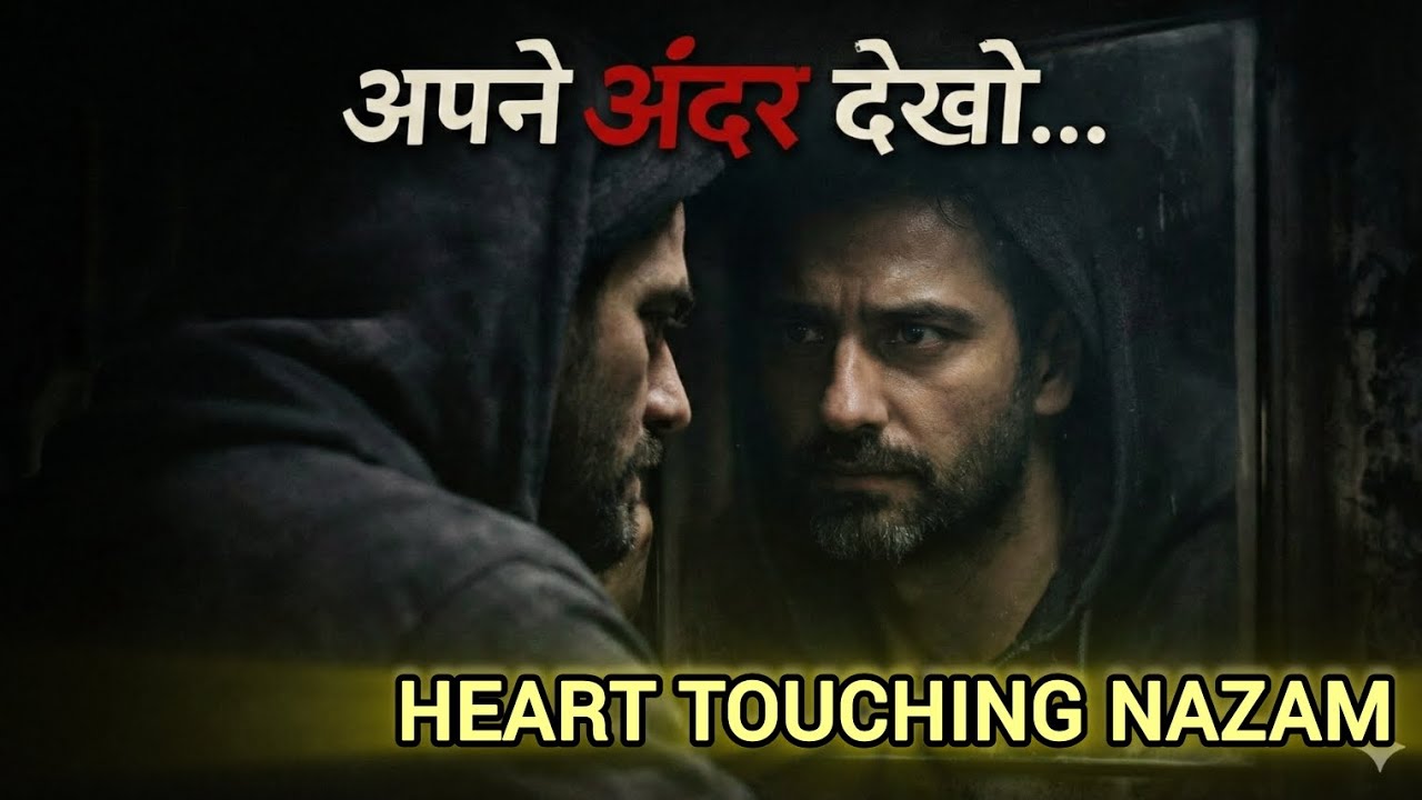 Apne Andar Jhank Kar Dekho… | Dil Hila Dene Wali Nazm | Sach Jo Hum Nahi Dekhte 💔🕊️