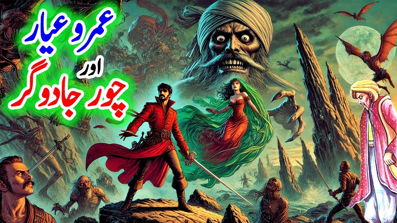 Umro Ayyar Aur Chor Jadugar | Umro Ayyar Ki Mysterious Stories | Jinn Stories 2.0