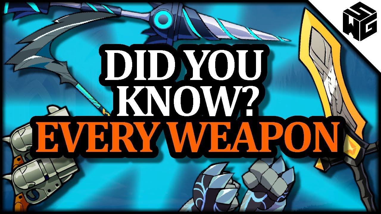 1 Fact You May Not Know For Every Weapon in Brawlhalla!